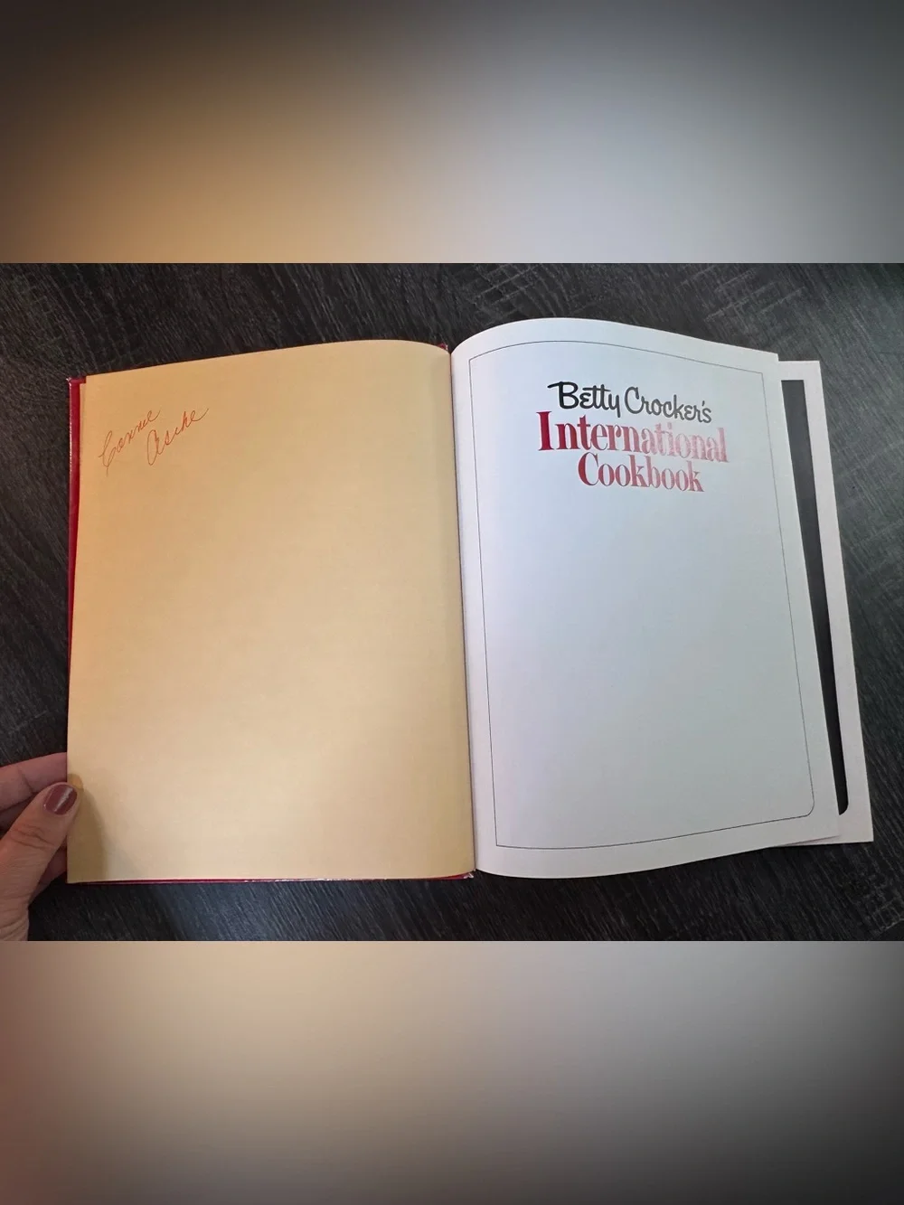 Betty Crocker International Cookbook - Hardcover First Printing